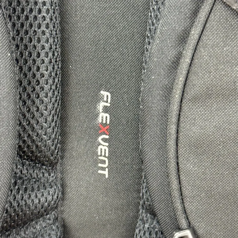 The North Face Jester Backpack Black Light Blue FlexVent Laptop Travel Bag 27L